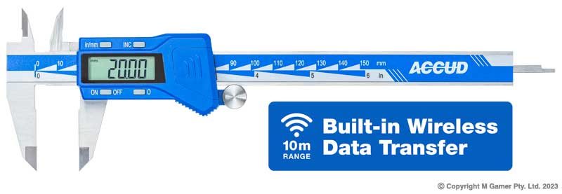 150mm Dual Scale Digital Caliper